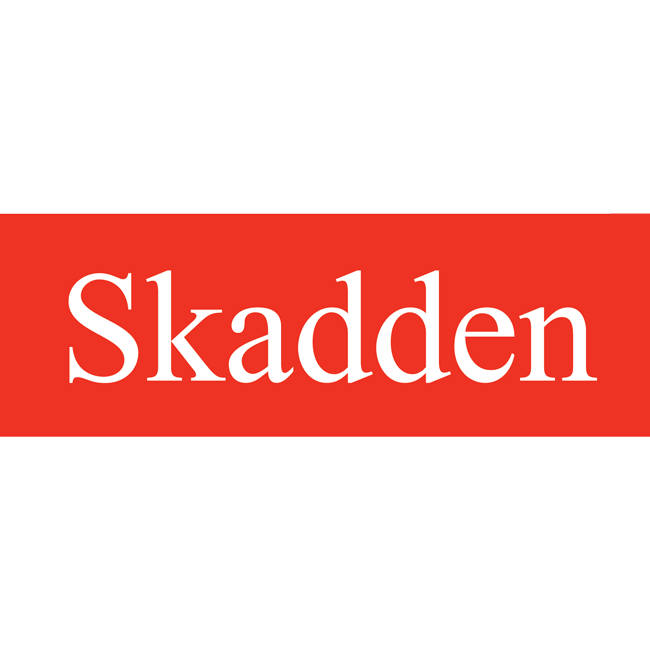 Skadden Logo, Commendation Partner